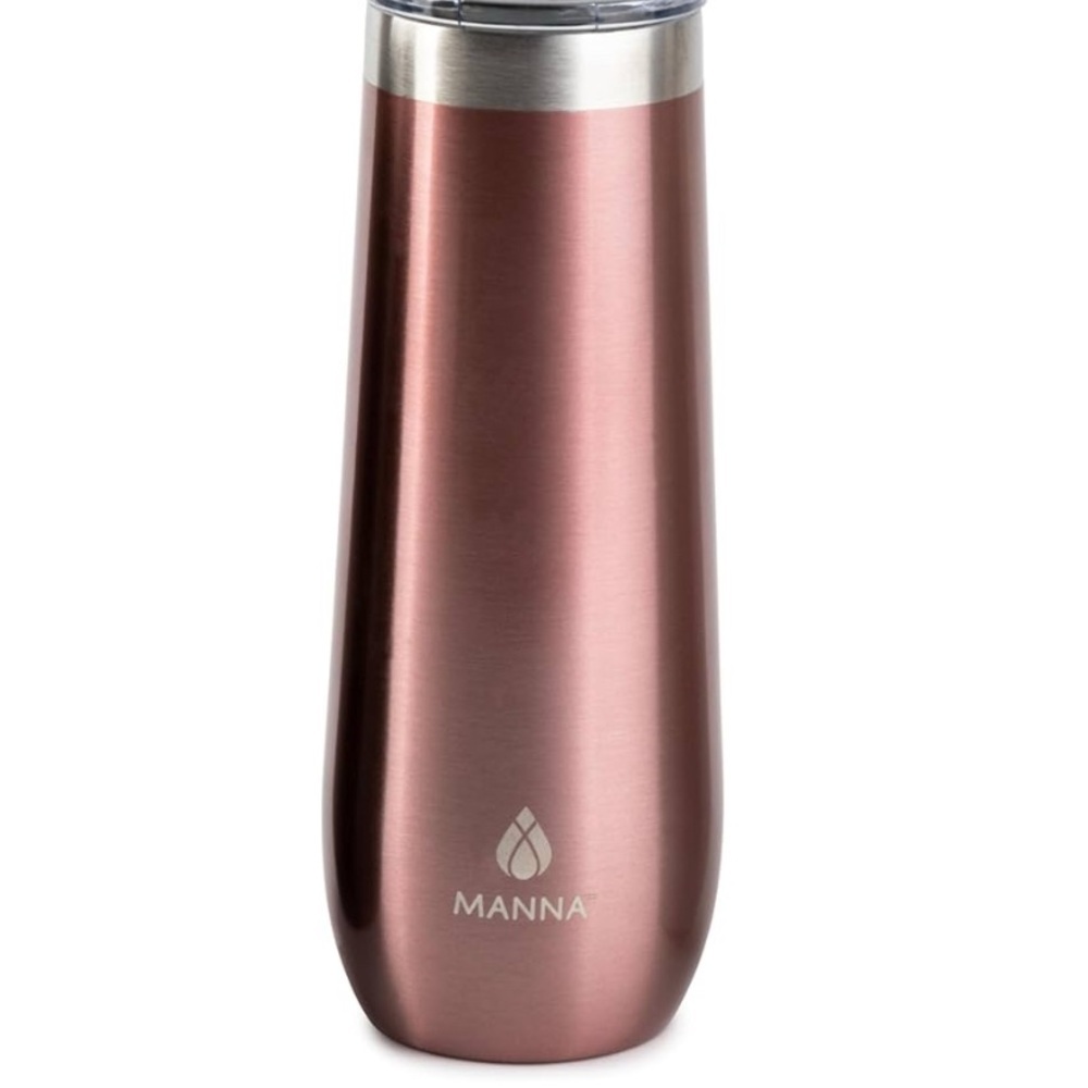 Manna Rose Gold Insulated Tumbler - Picture 2 of 3